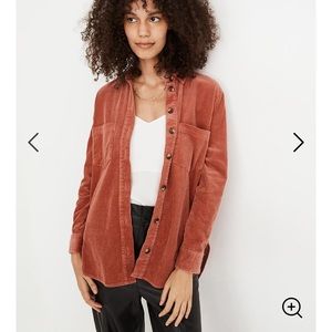 NWT Madewell Corduroy Sunday Shirt XS